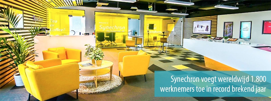 Synechron voegt wereldwijd 1.800 werknemers toe in record brekend jaar