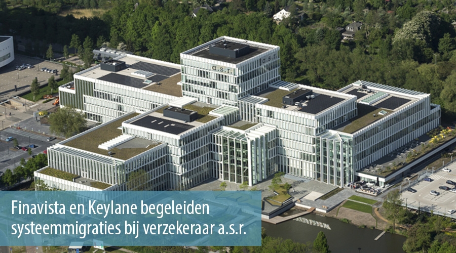 Finavista en Keylane begeleiden systeemmigraties bij verzekeraar a.s.r.