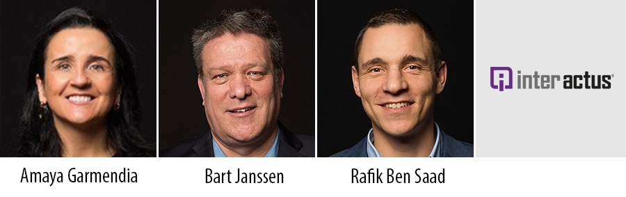 Amaya Garmendia, Bart Janssen en Rafik Ben Saad - Inter Actus