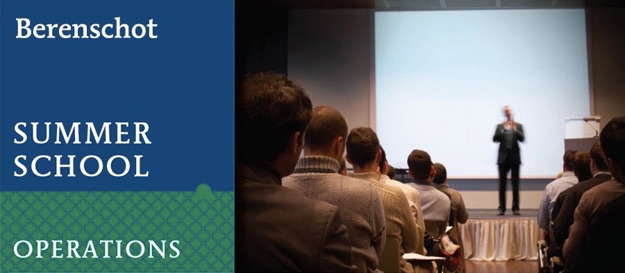 Operations Summer School