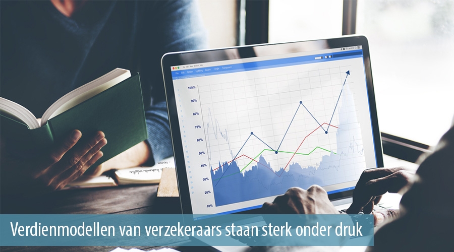 Verdienmodellen van verzekeraars staan sterk onder druk