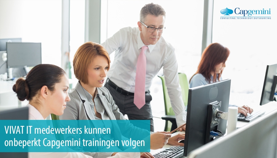 VIVAT IT medewerkers kunnen onbeperkt Capgemini trainingen volgen