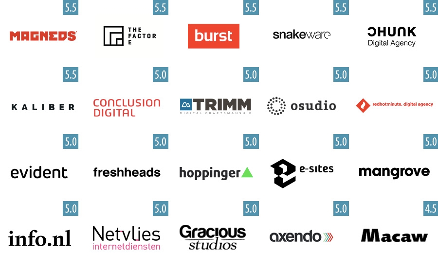 De beste digital en internetbureaus van Nederland 1-20