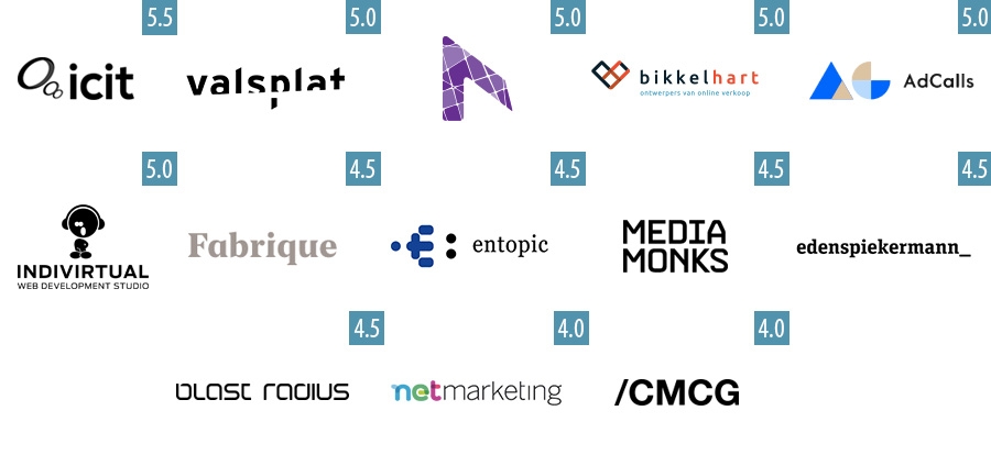De beste digital en internetbureaus van Nederland 1-13