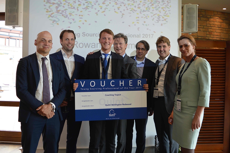 Rowan Preesman meest talentvolle Young Sourcing Professional 2017