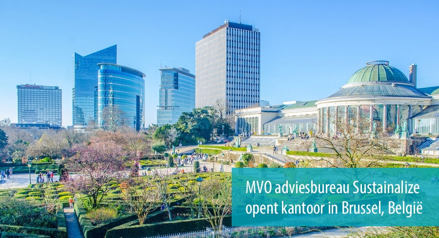 Sustainalize opent een kantoor in Brussel
