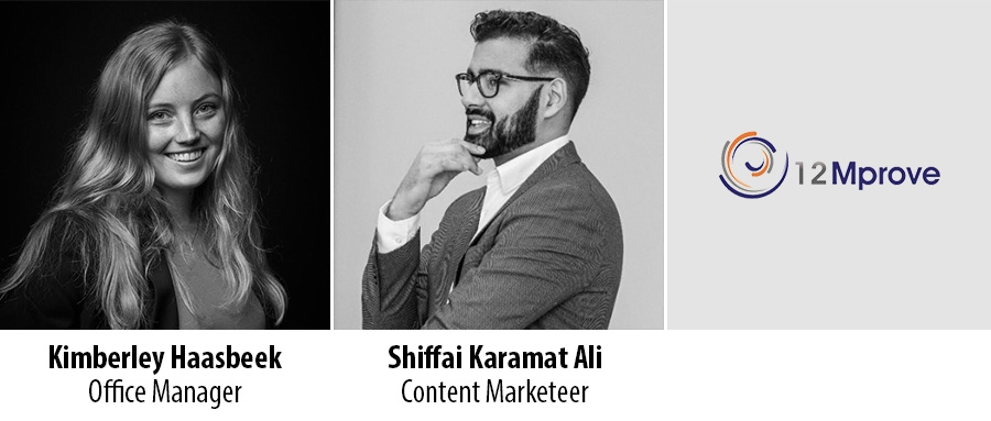 Kimberley Haasbeek en Shiffai Karamat Ali - 12Mprove Kimberley Haasbeek en Shiffai Karamat Ali - 12Mprove