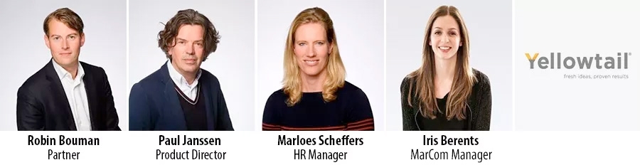 Robin Bouman, Paul Janssen, Marloes Scheffers en Iris Berents - Yellowtail
