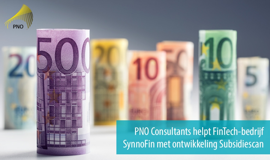 PNO Consultants helpt FinTech-bedrijf SynnoFin met ontwikkeling Subsidiescan