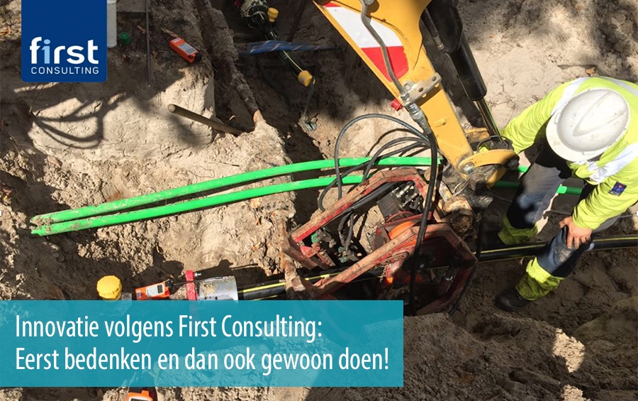 Innovatie volgens First Consulting- Eerst bedenken en dan ook gewoon doen