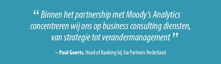 Paul Geerts over het partnership met Moodys Analytics