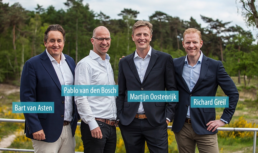 Bart van Asten, Pablo van den Bosch, Martijn Oostenrijk en Richard Greil - Retun on Projects