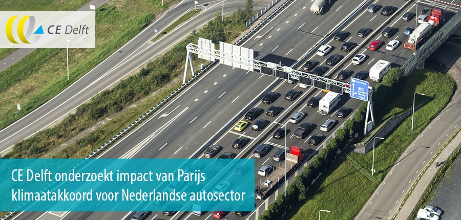 CE Delft onderzoekt impact van Parijs klimaatakkoord voor Nederlandse automobielsector