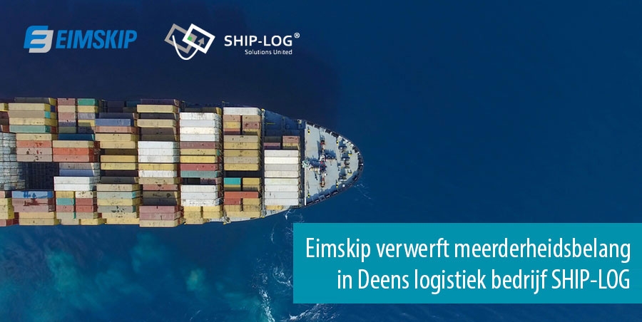 Eimskip neemt meerderheidsbelang in Deens logistiek bedrijf SHIP-LOG
