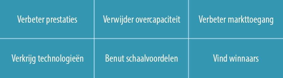 Strategie voor succesvolle fusies en overnames Strategie voor succesvolle fusies en overnames