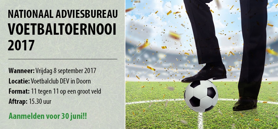 Nationaal Adviesbureau voetbaltoernooi 2017