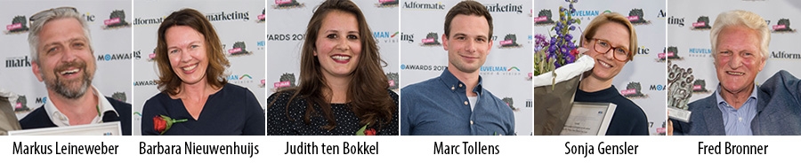 Markus Leineweber | Barbara Nieuwenhuijs | Judith ten Bokkel | Marc Tollens | Sonja Gensler | Fred Bronner