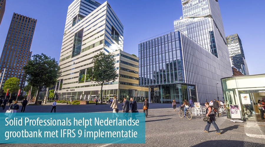 Solid Professionals helpt Nederlandse grootbank met IFRS 9 implementatie