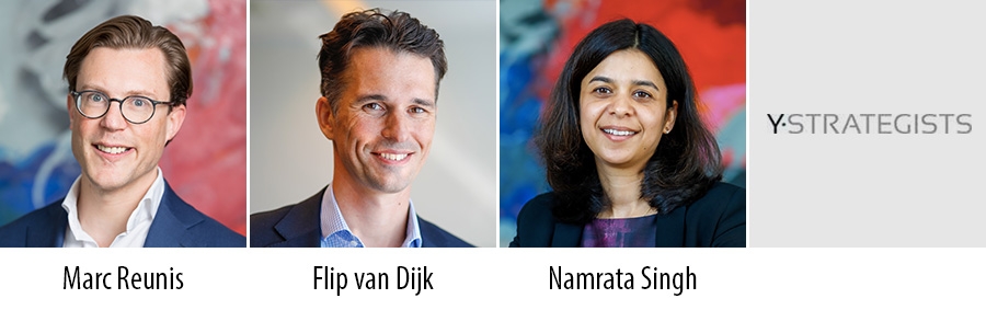 Marc Reunis, Flip van Dijk en Namrata Singh - YStrategists