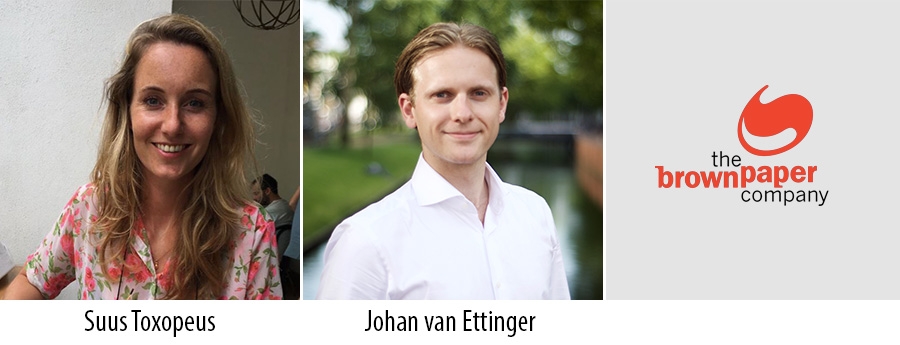 Suus Toxopeus en Johan van Ettinger - The brown paper company