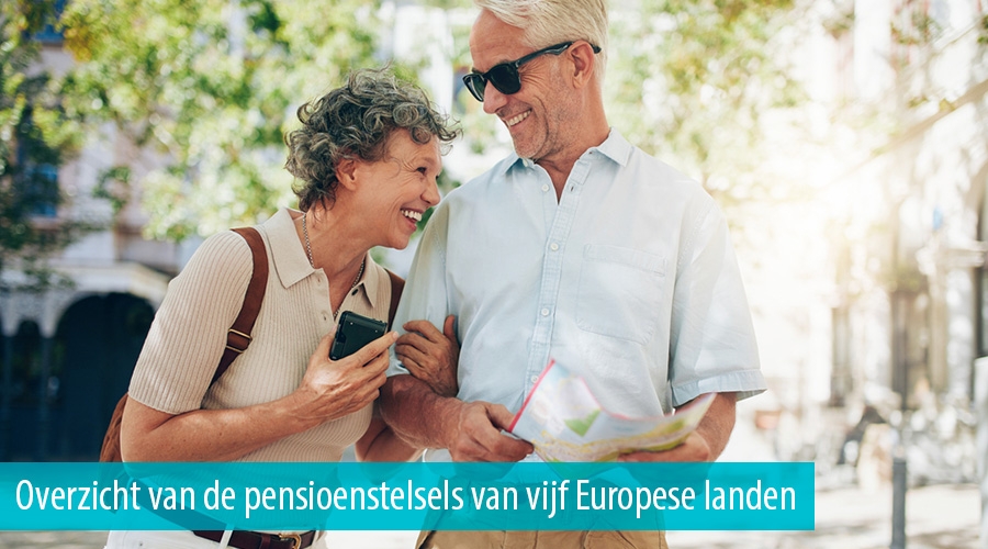 Overzicht van de pensioenstelsels van vijf Europese landen