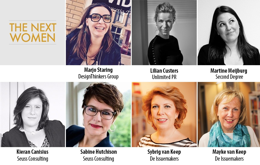 Zeven topvrouwen maken debuut in TheNextWomen 100