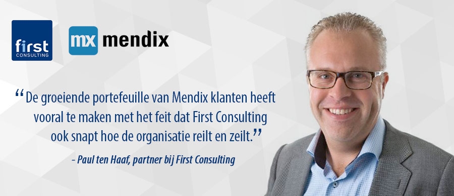 Paul ten Haaf over de portefeuille van Mendix klanten
