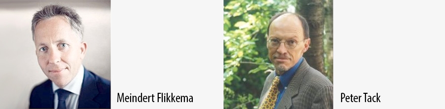 Meindert Flikkema en Peter Tack Meindert Flikkema en Peter Tack