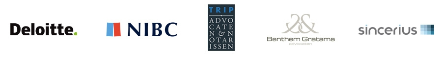  Deloitte, NIBC, Trip Law, Benthem Gratama Advocaten, Sincerius