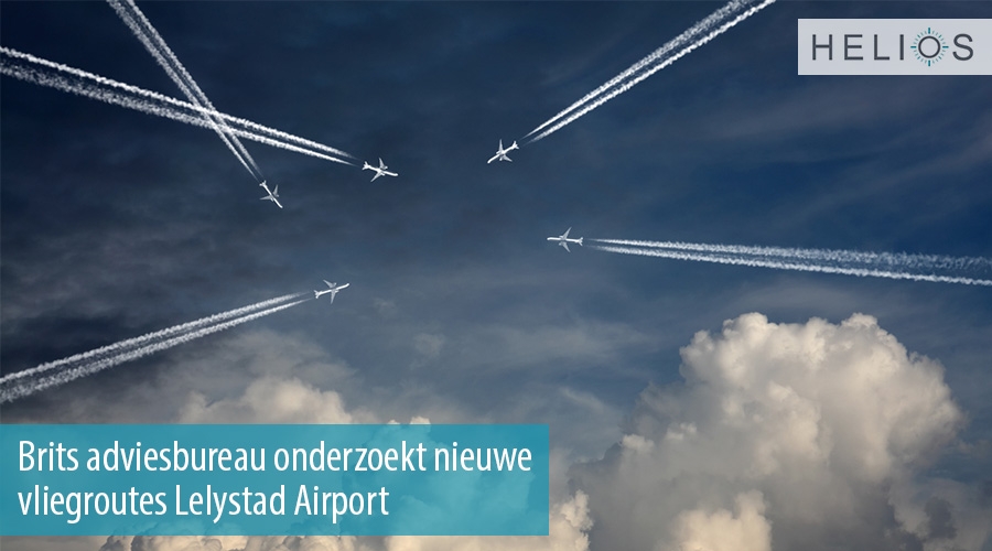 Brits adviesbureau onderzoekt nieuwe vliegroutes Lelystad Airport Brits adviesbureau onderzoekt nieuwe vliegroutes Lelystad Airport