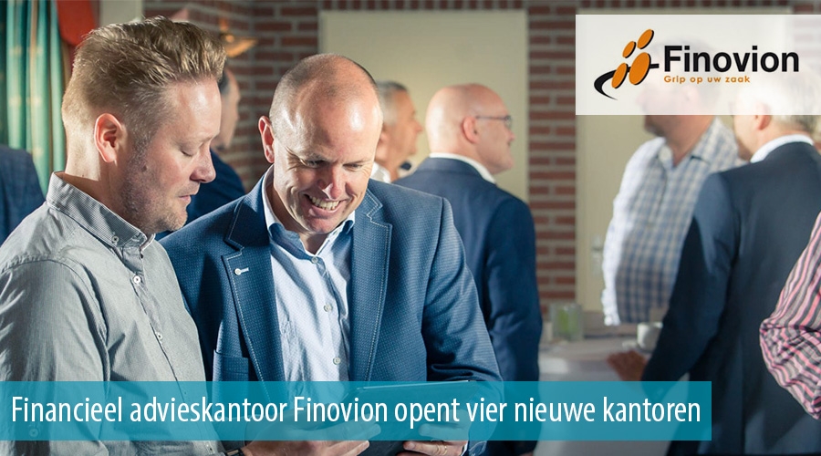 Financieel advieskantoor Finovion opent vier nieuwe kantoren Financieel advieskantoor Finovion opent vier nieuwe kantoren