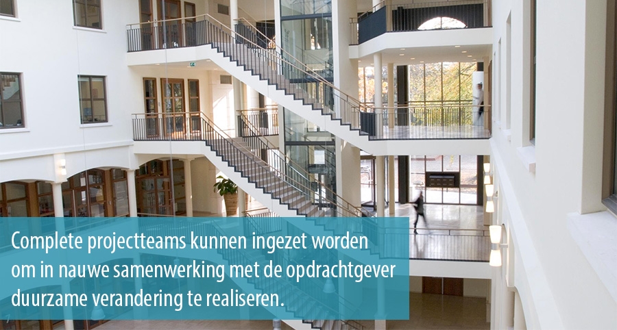 Samenwerking met de opdrachtgever