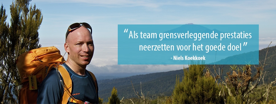 Als team grensverleggende prestaties neerzetten voor het goede doel