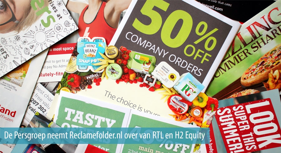 De Persgroep neemt Reclamefolder over van RTL en H2 Equity 