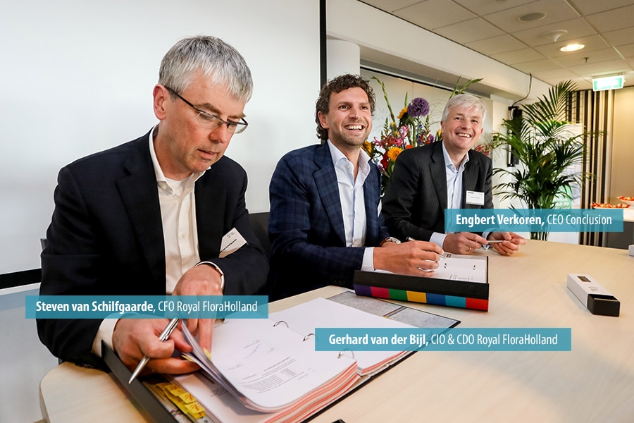 Royal FloraHolland besteedt IT-landschap uit aan Conclusion