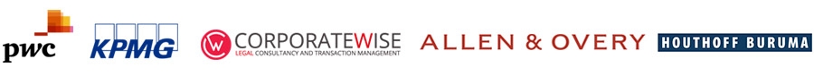 PwC, KPMG, Corporatewise, Allen & Overy, Houthoff Buruma