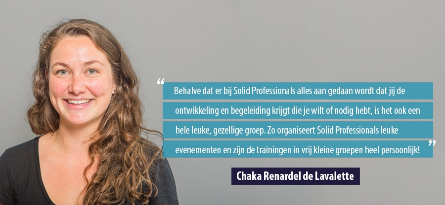 Chaka Renardel de Lavalette, Solid Professionals Young Professional Programma Chaka Renardel de Lavalette, Solid Professionals Young Professional Programma
