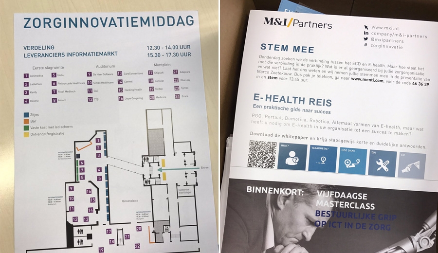 Zorginnovatiemiddag M&I Parnters