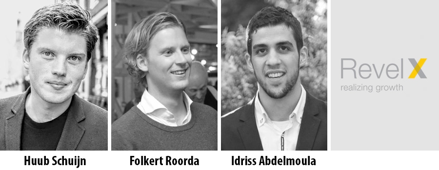 Huub Schuijn, Folkert Roorda en Idriss Abdelmoula