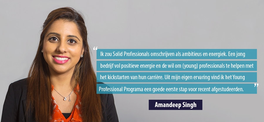 Amandeep-Singh, Solid Professionals Young Professional Programma Amandeep-Singh, Solid Professionals Young Professional Programma