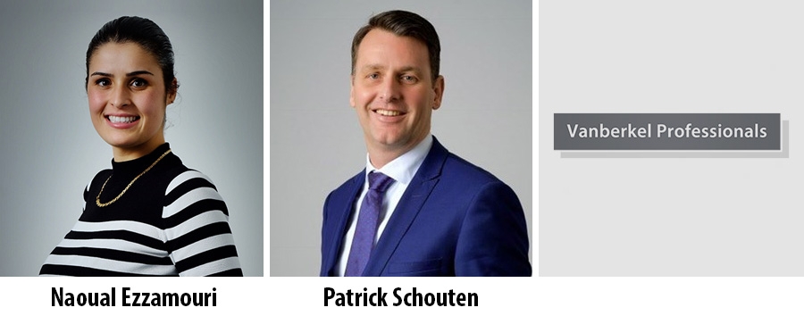 Naoual Ezzamouri and Patrick Schouten - Vanberkel Professionals