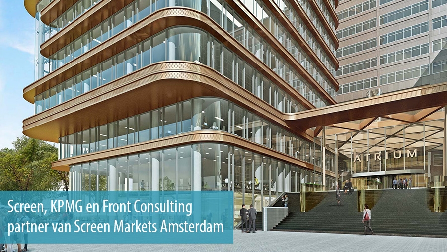 Screen, KPMG en Front Consulting partner van Screen Markets Amsterdam