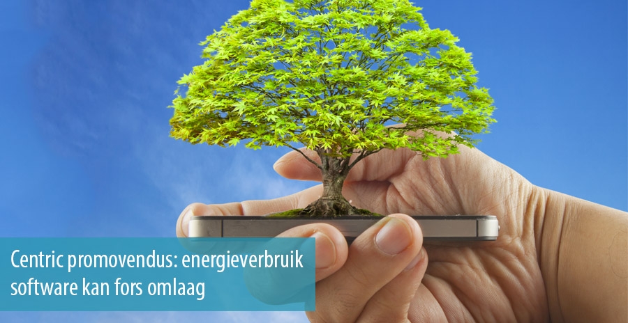 Centric promovendus: energieverbruik software kan fors omlaag