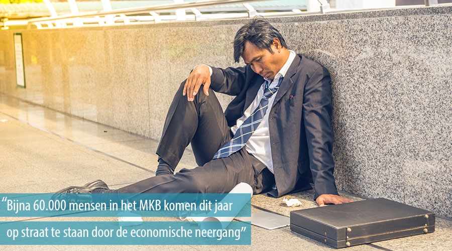 Panteia: 60.000 MKB banen verdwijnen in 2013