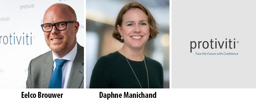 Eelco Brouwer en Daphne Manichand, Protiviti