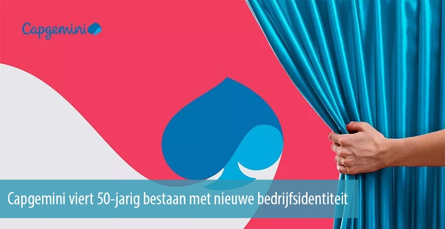 Capgemini viert 50-jarig bestaan met nieuwe bedrijfsidentiteit