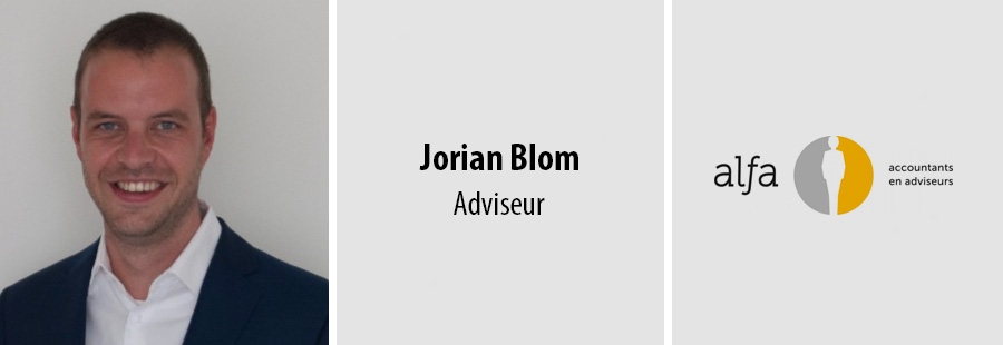 Jorian Blom, Adviseur subsidies en financieringen, Alfa 