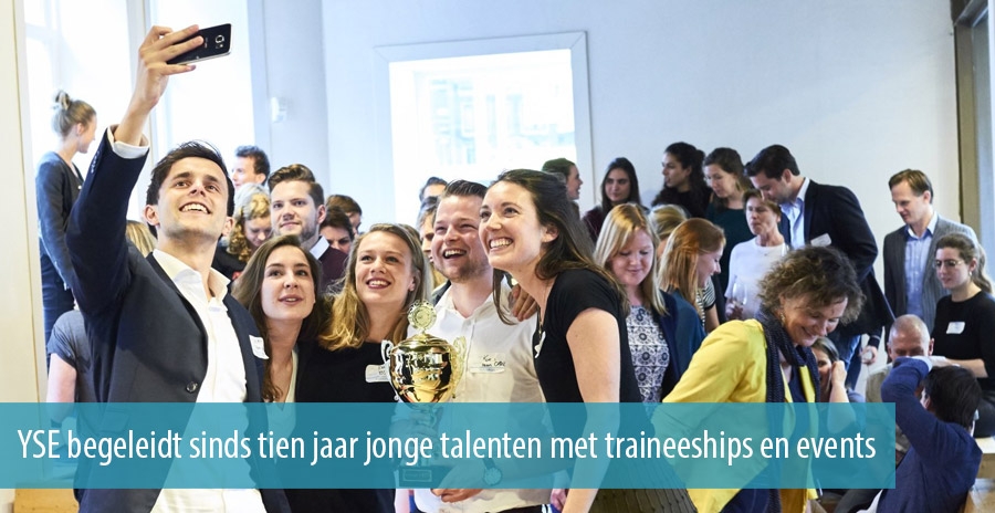 YSE begeleidt sinds tien jaar jonge talenten met traineeships en events