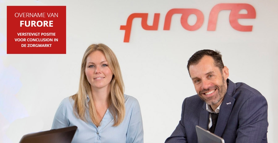 Conclusion verstevigt positie in de zorg met overname Furore Informatica