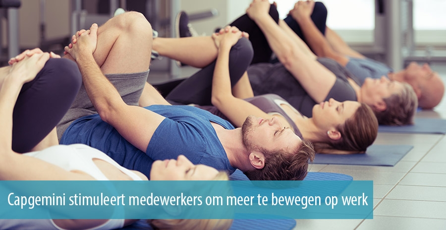 Capgemini stimuleert medewerkers om meer te bewegen op werk 
